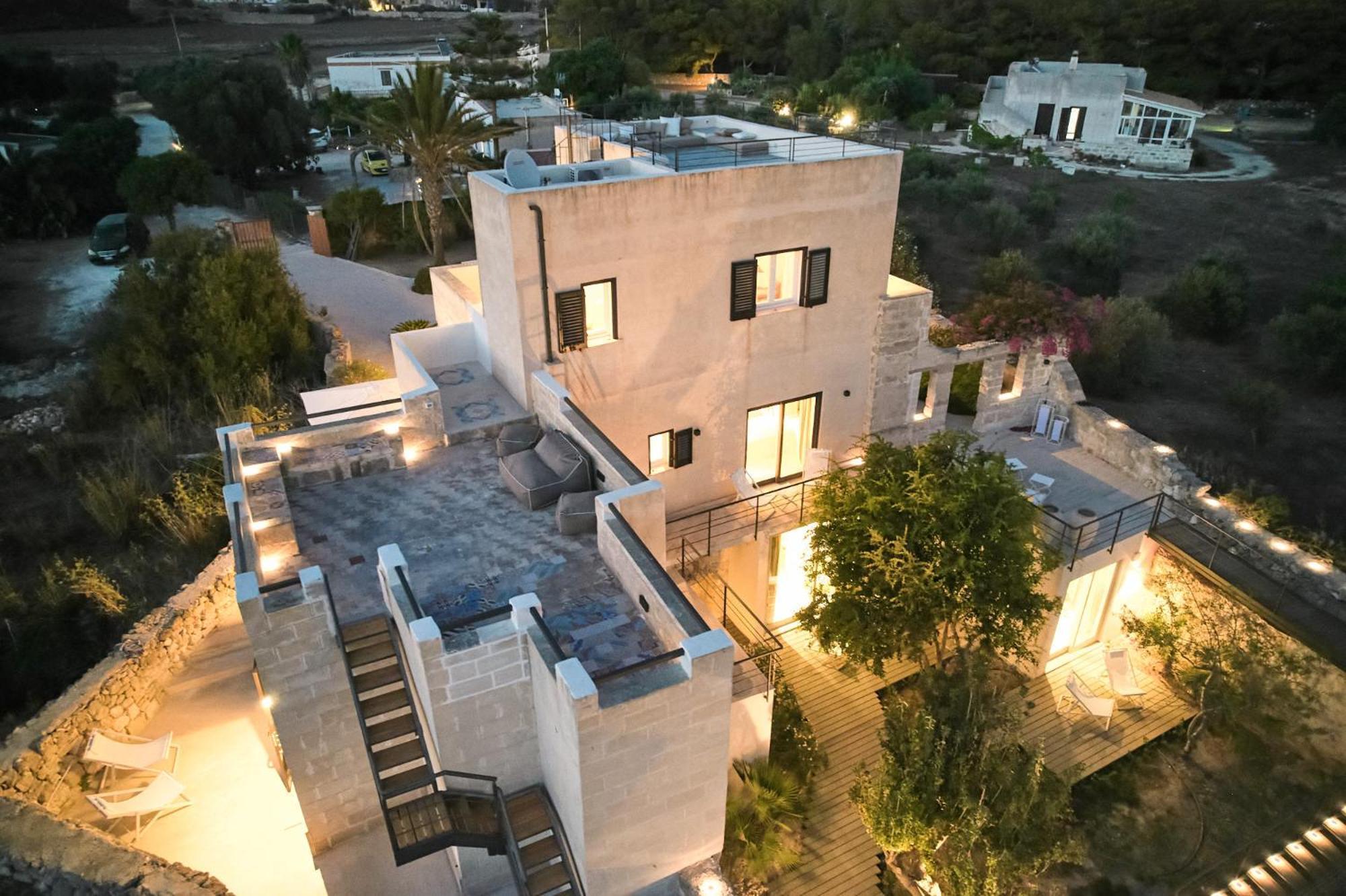 Villa Rocce Bianche Φαβινιάνα Εξωτερικό φωτογραφία